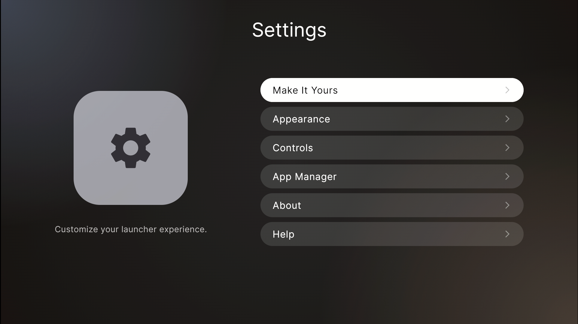 Customizations